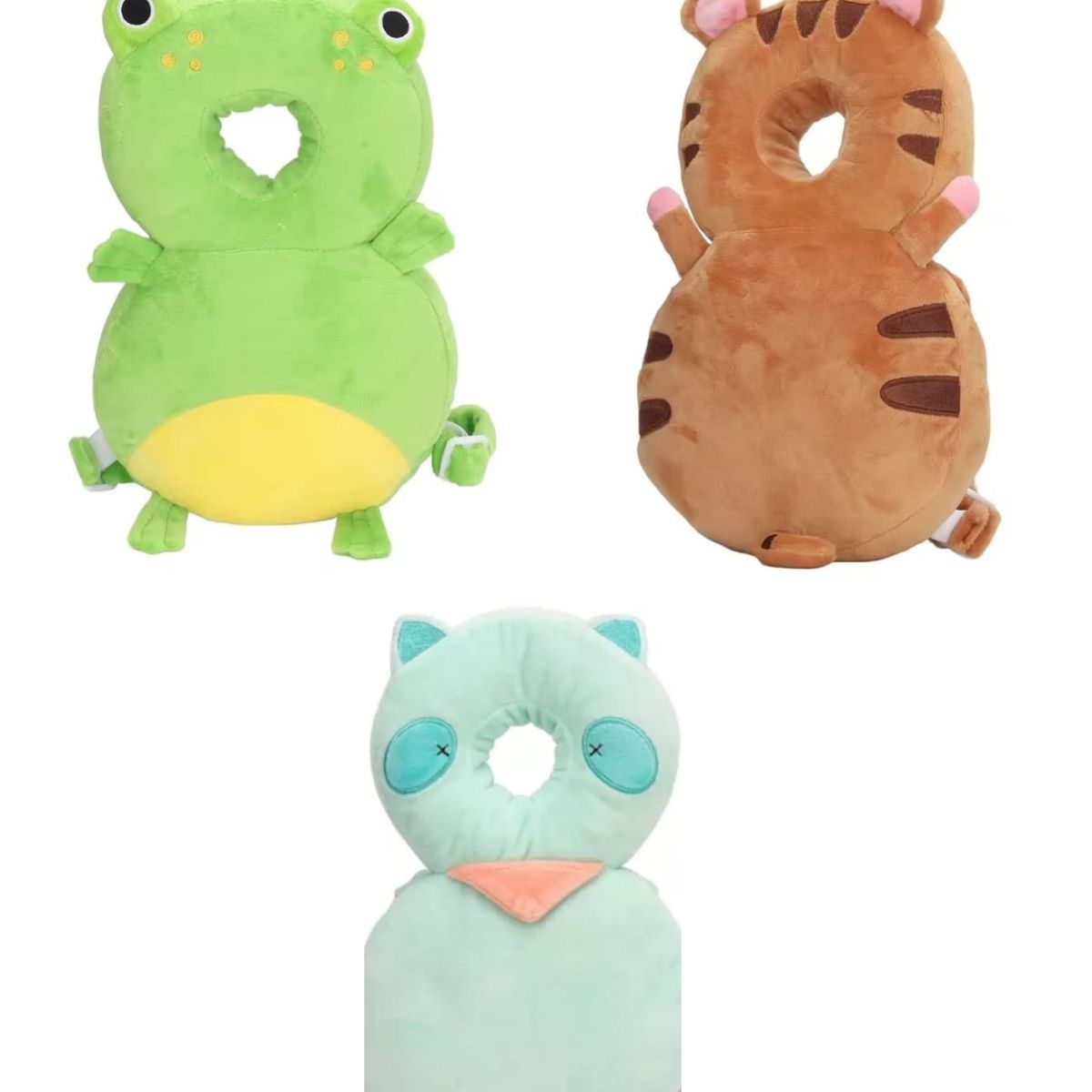 GENERICO - Almohada Protectora Para Bebé Mochila Anticaída Antigolpes