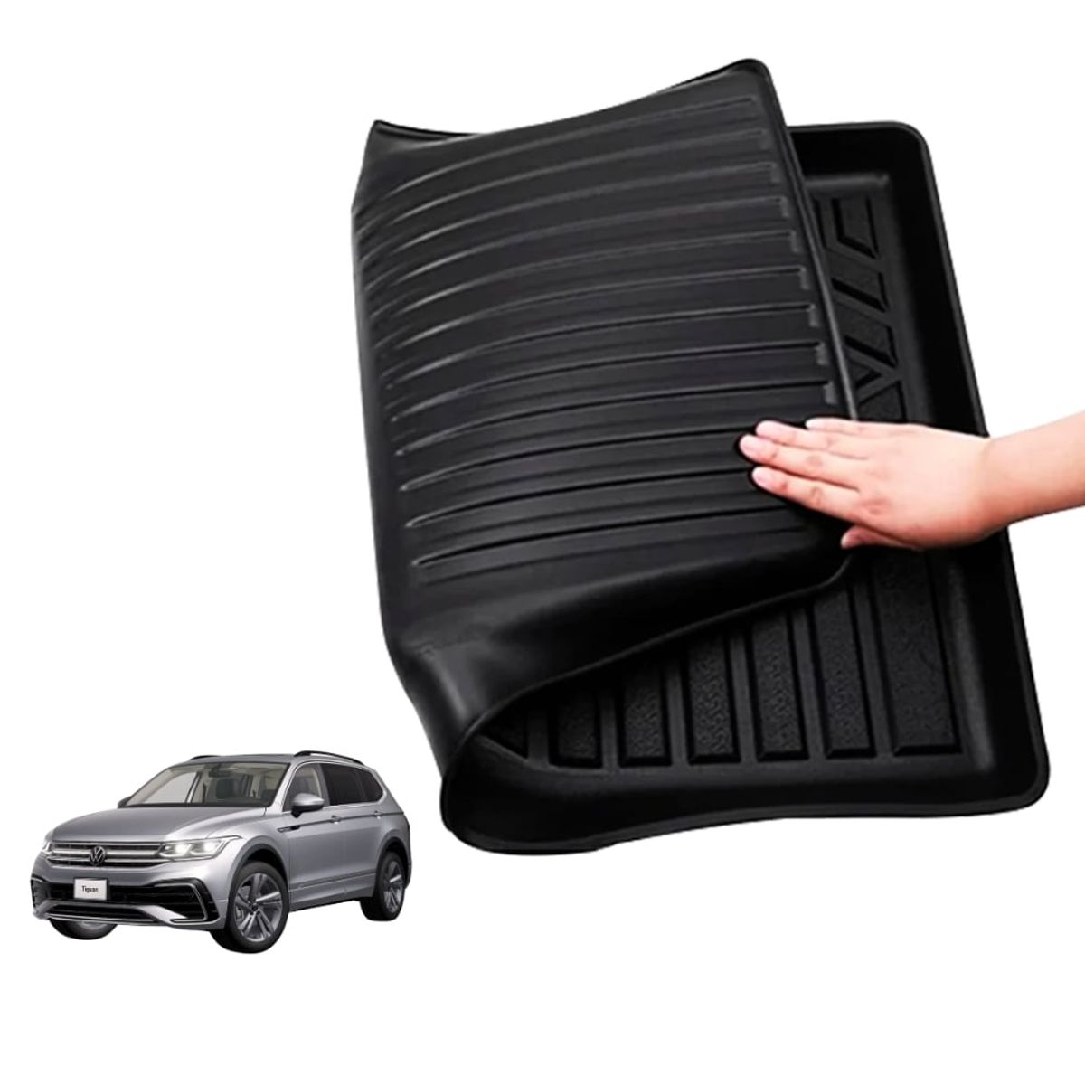 GENERICO - PROTECTOR  PISO MALETERA 5D VOLKSWAGEN TIGUAN