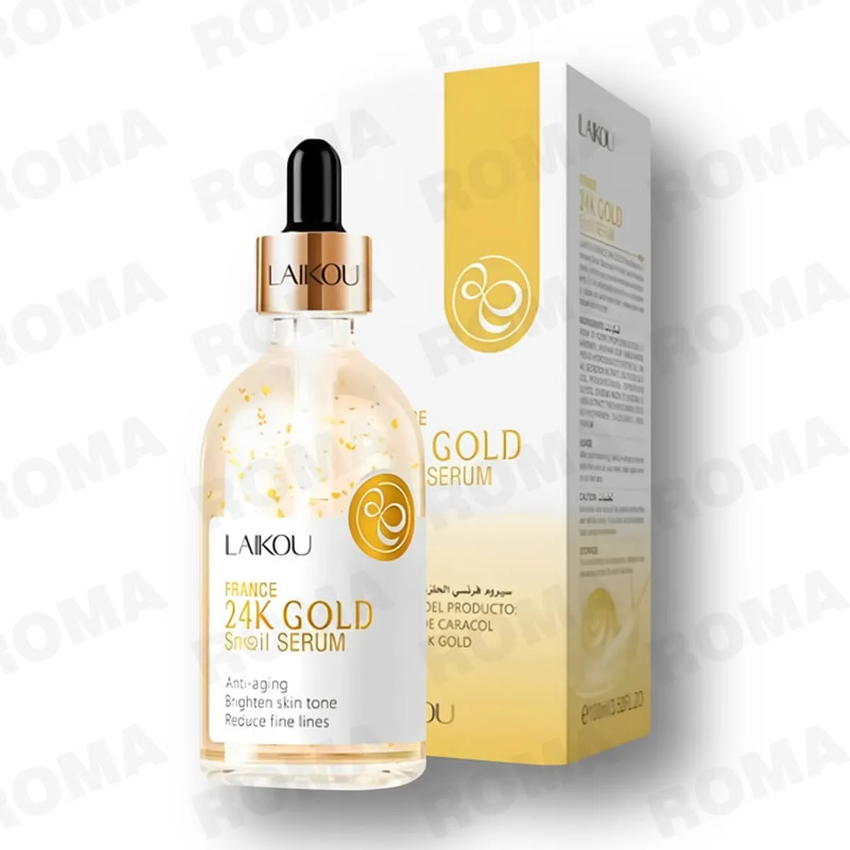 GENERICO - 24K GOLD SNAIL SERUM LAIKOU 100ML