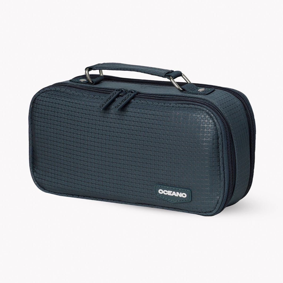 OCEANO - Cartuchera Oceano Tank Plomo