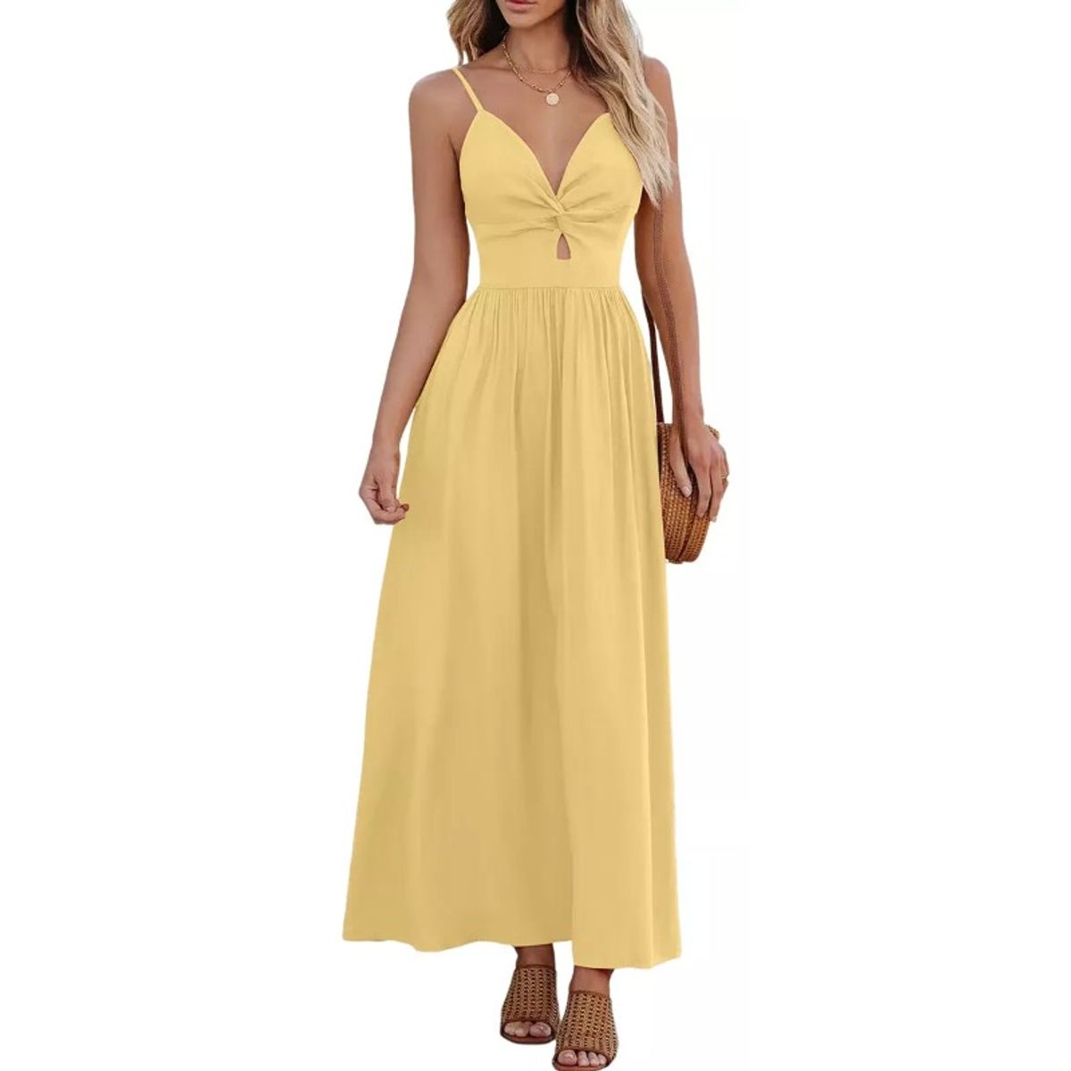 GIOIO - Vestido Mujer Amarillo