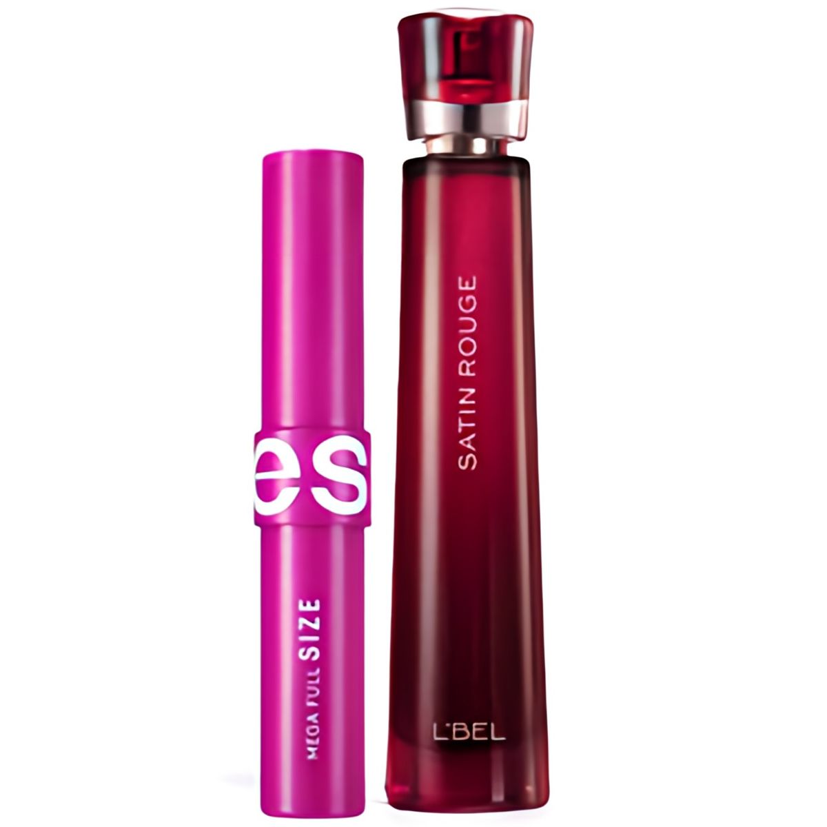 CYZONE - PERFUME SANTIN ROUGE LBEL+MASCARA