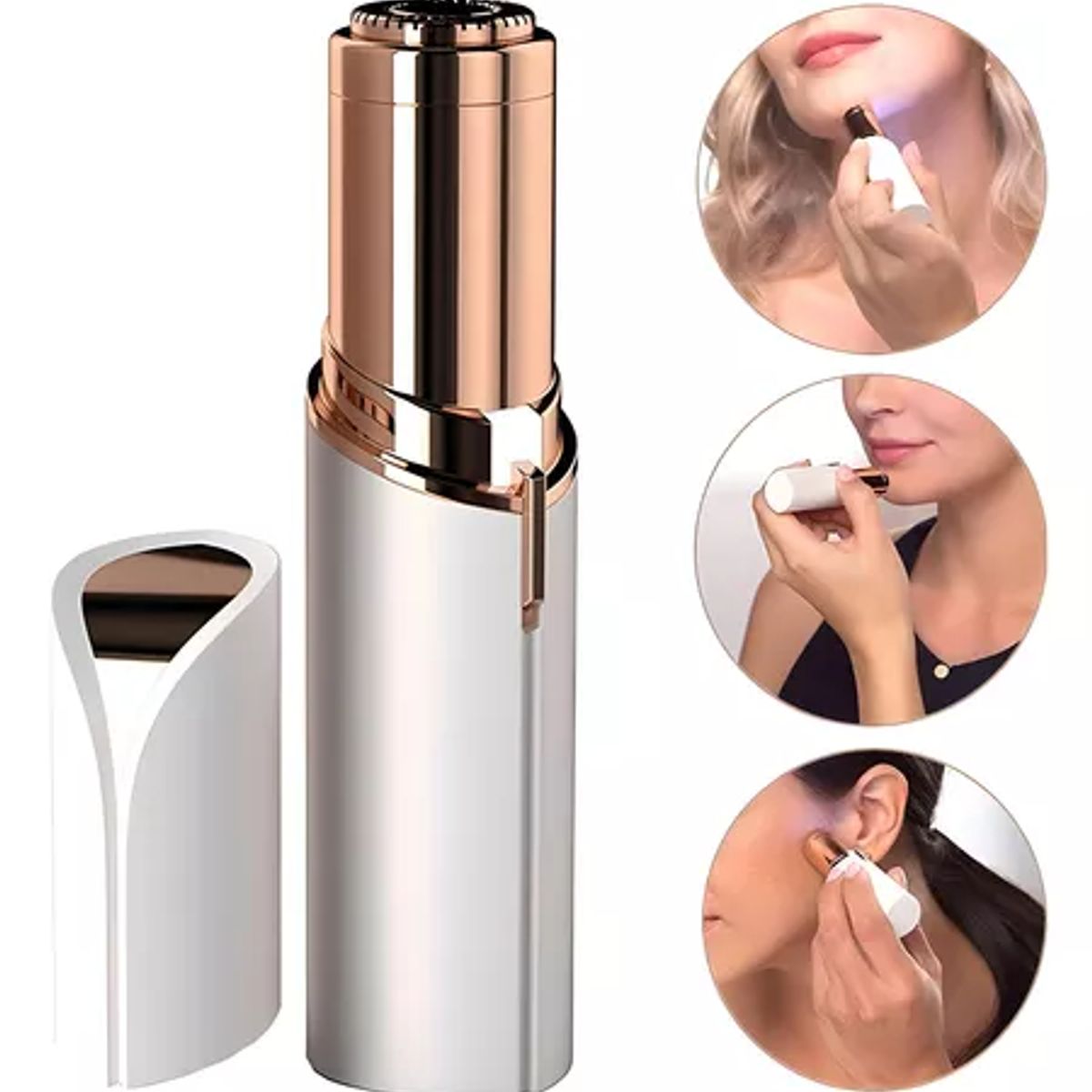 GENERICO - REMOVEDOR DEPILADOR RECARGABLE DE VELLO FACIAL