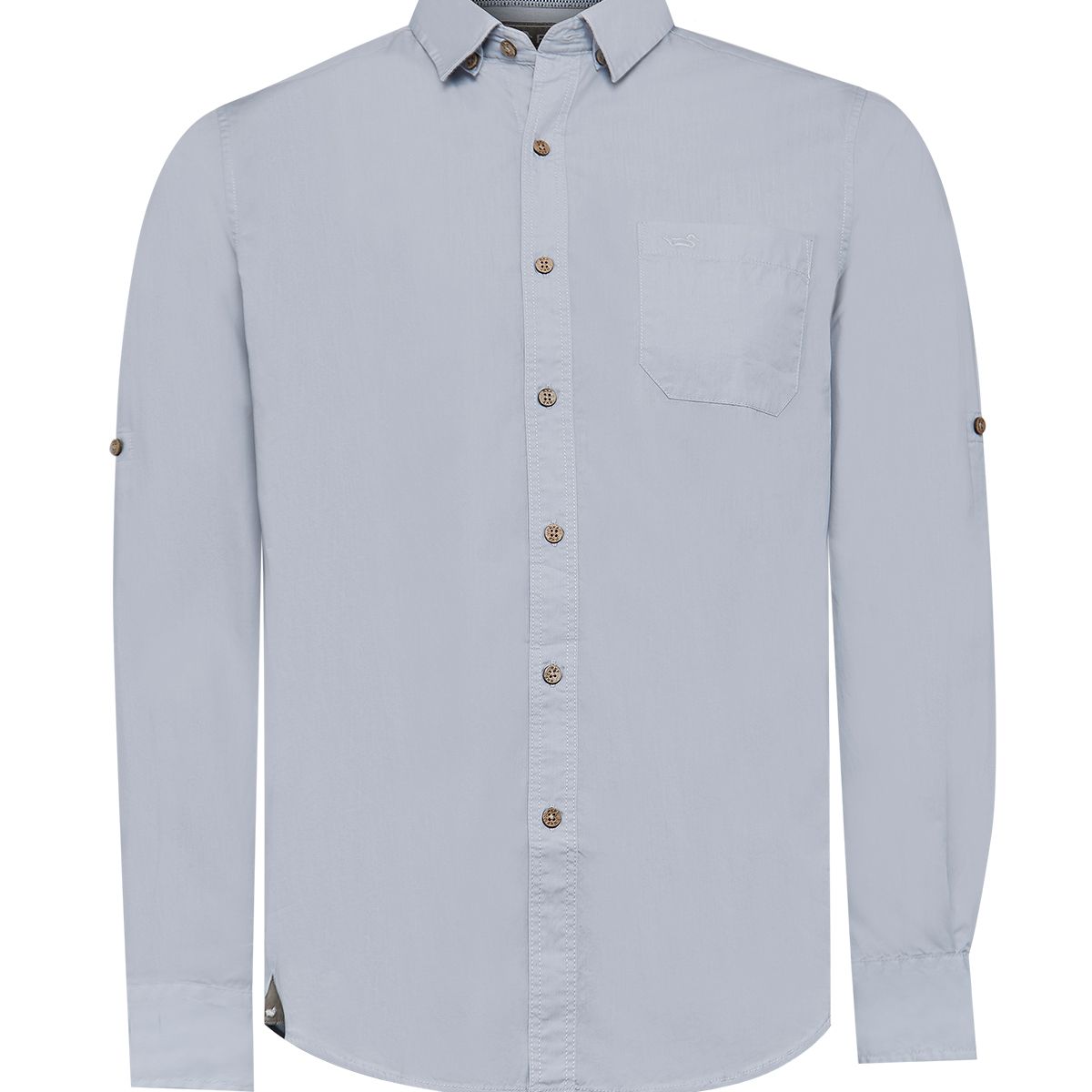 ROCKFORD - Camisa Rockford Hombre Galiton Gris ROCKFORD