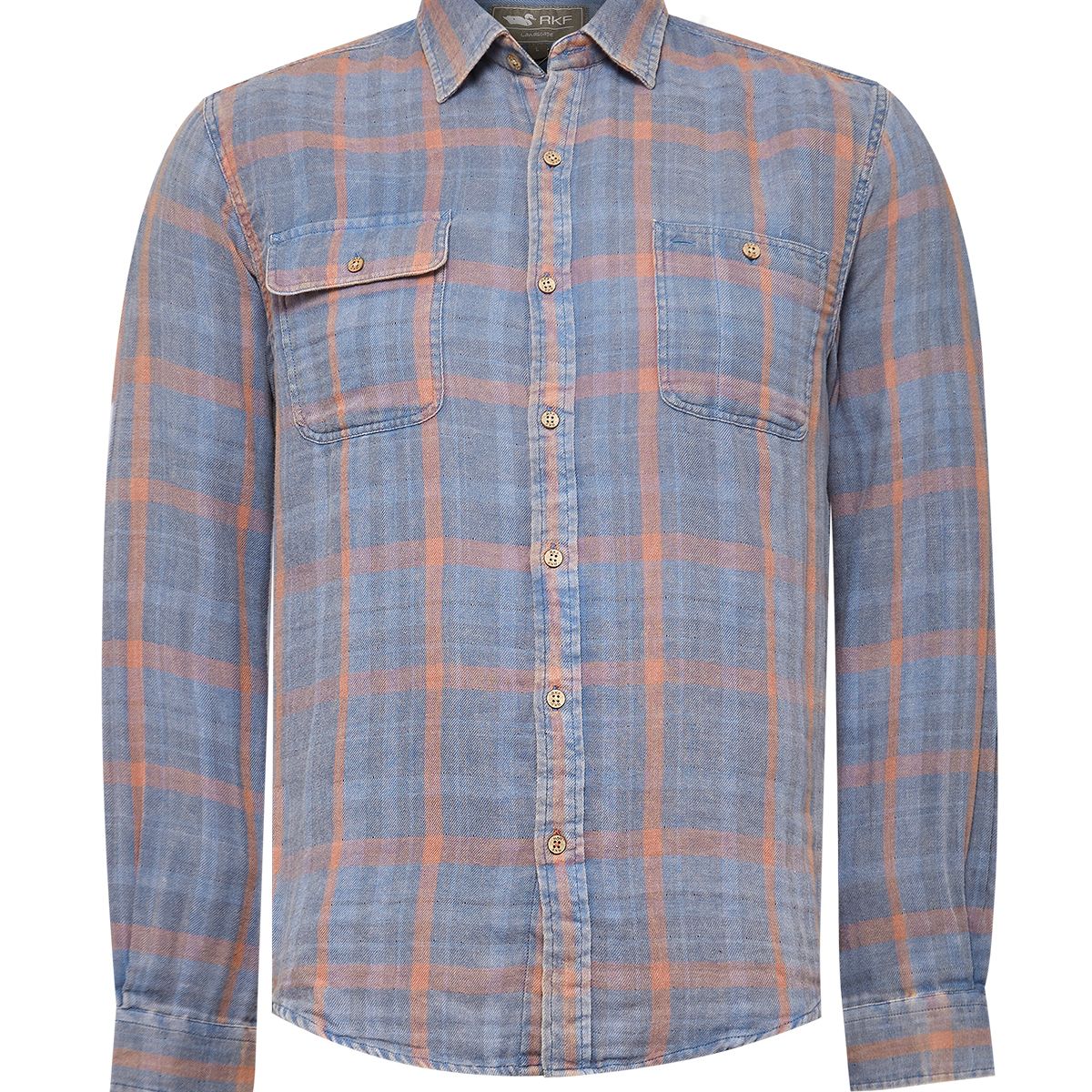ROCKFORD - Camisa Rockford Hombre Bradford Azul ROCKFORD