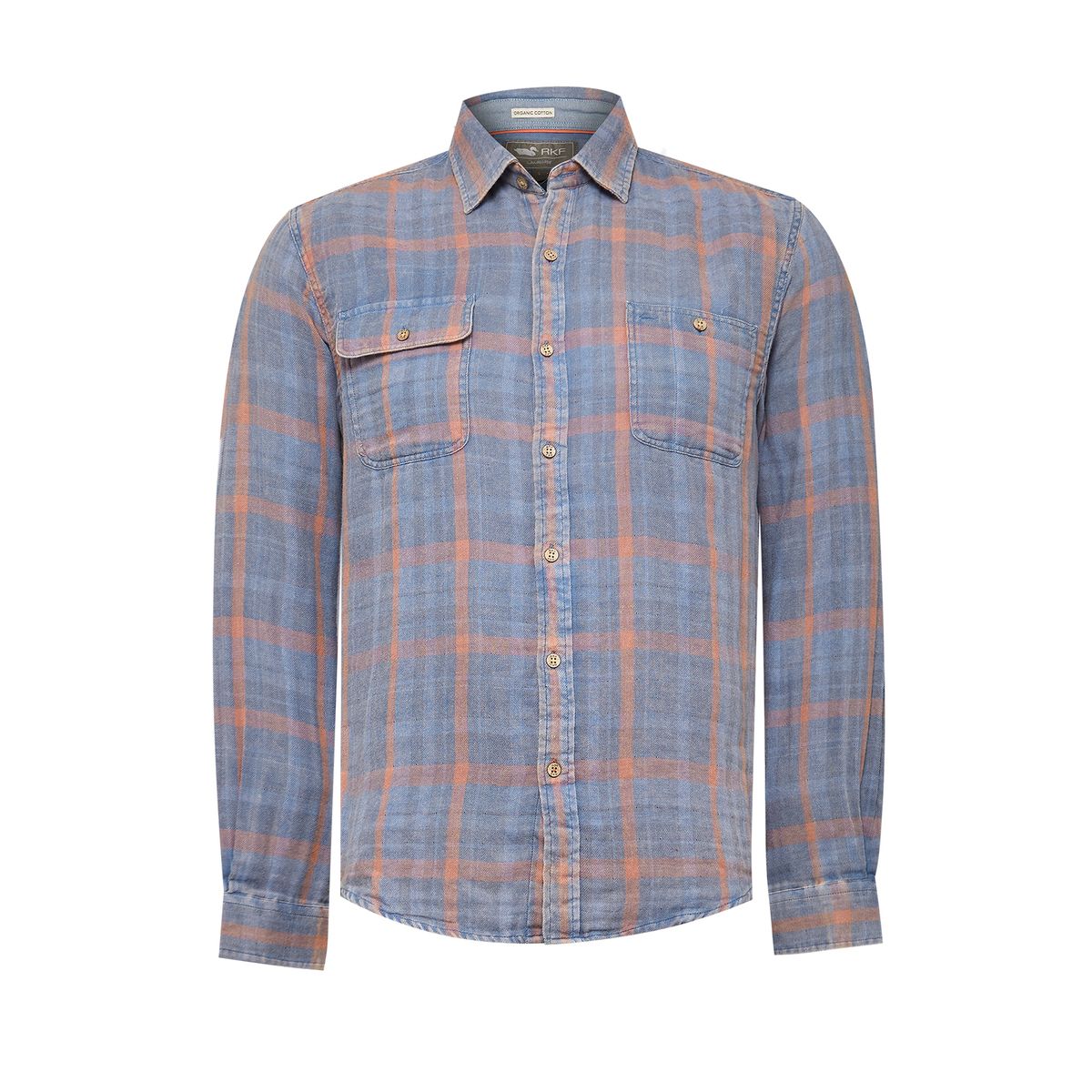 ROCKFORD - Camisa Rockford Hombre Bradford Azul ROCKFORD