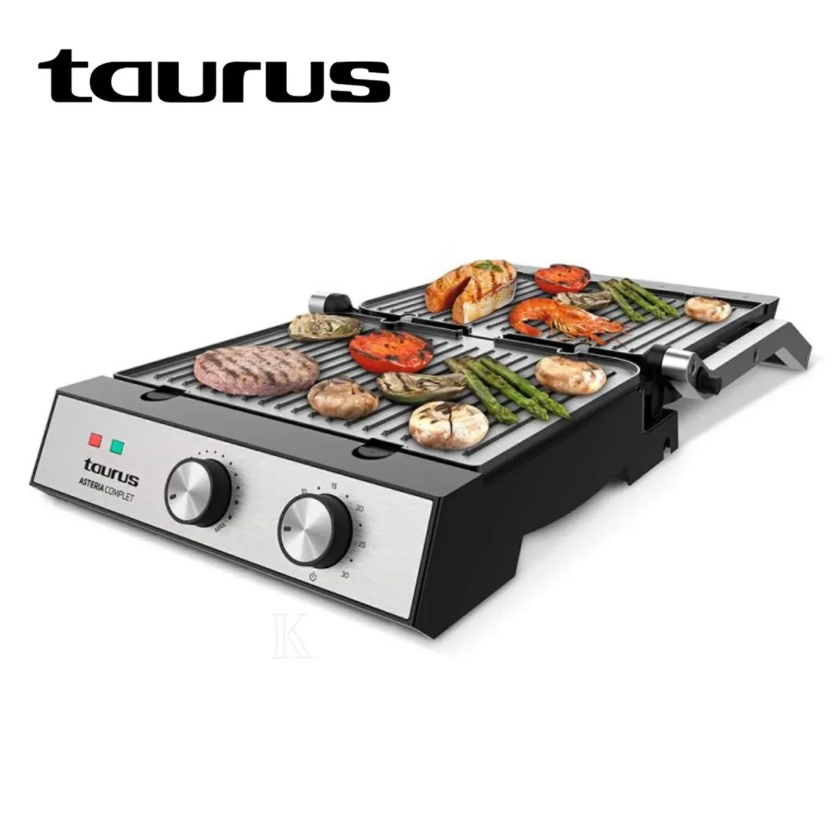 TAURUS - Parrilla Taurus con Temporizador y Control de Temperatura