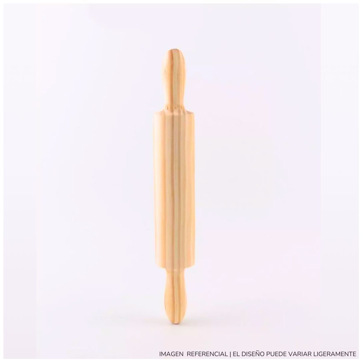 INSPIRA MARKET - Rodillo de Cocina madera 41 x 4.5 cm