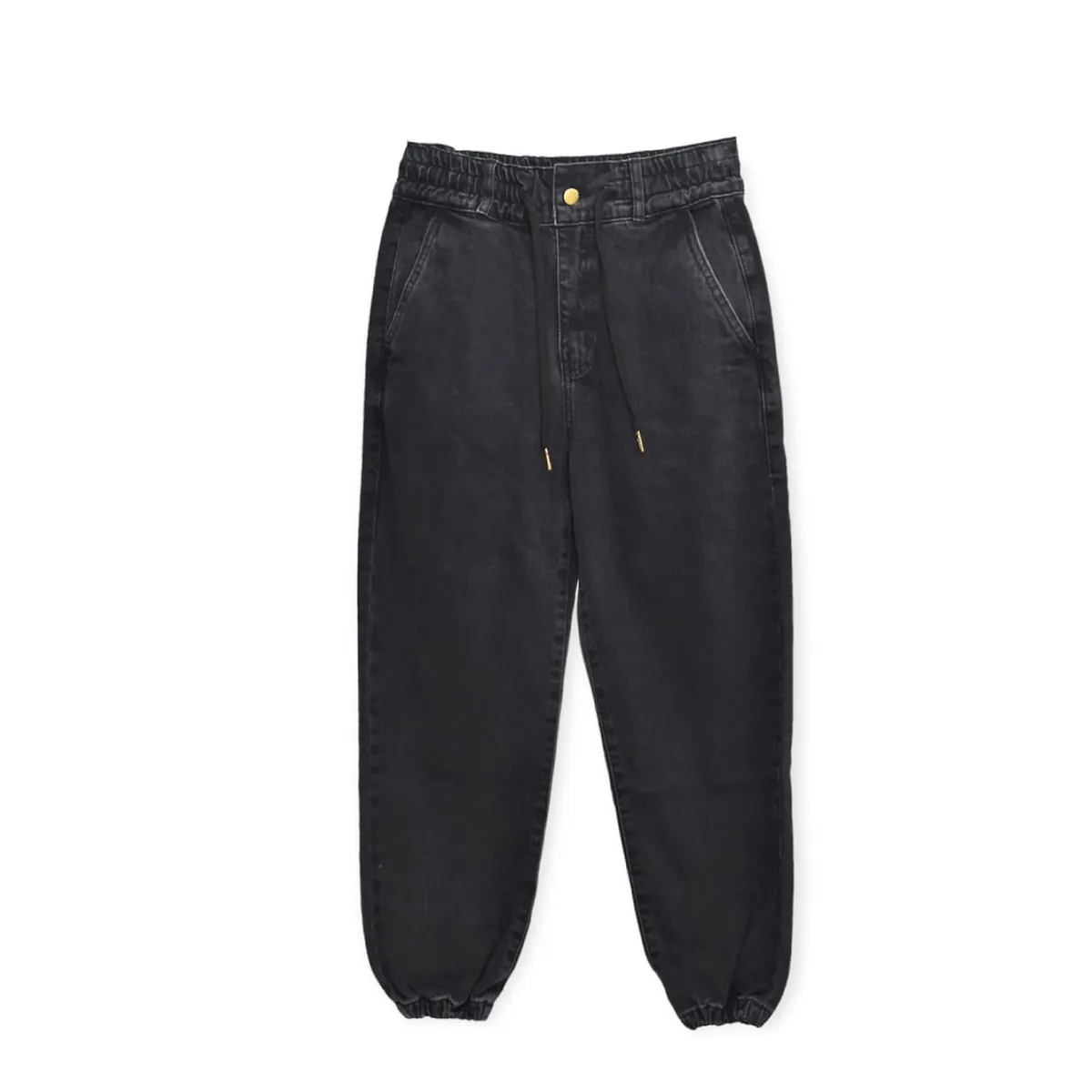 GENERICO - JOGGER JEAN HERA UNISEX - NEGRO
