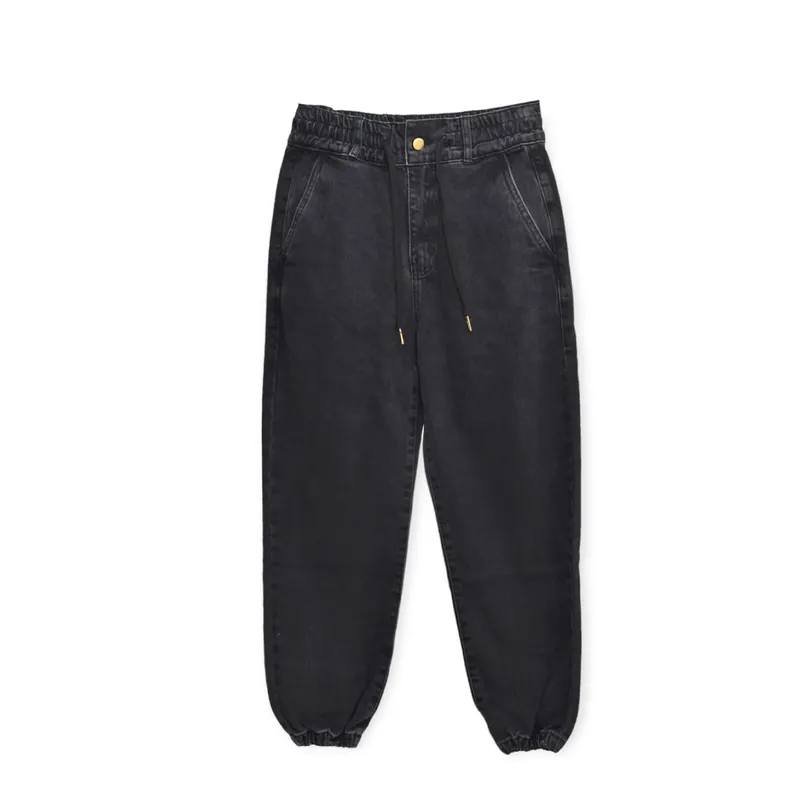 GENERICO - JOGGER JEAN HERA UNISEX - NEGRO