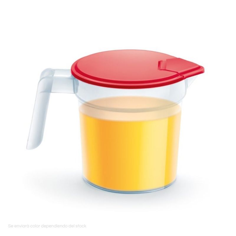 POLINPLAST - Jarra Medidora Polin N° 1 con Tapa 1L