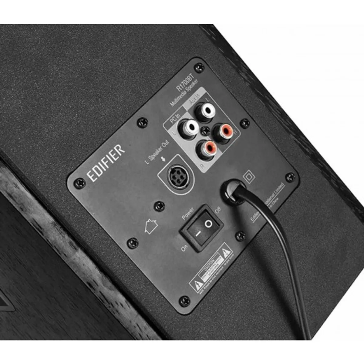 EDIFIER - PARLANTE ACTIVO EDIFIER R1700BT CON BLUETOOTH Y AUXILIAR NEGRO