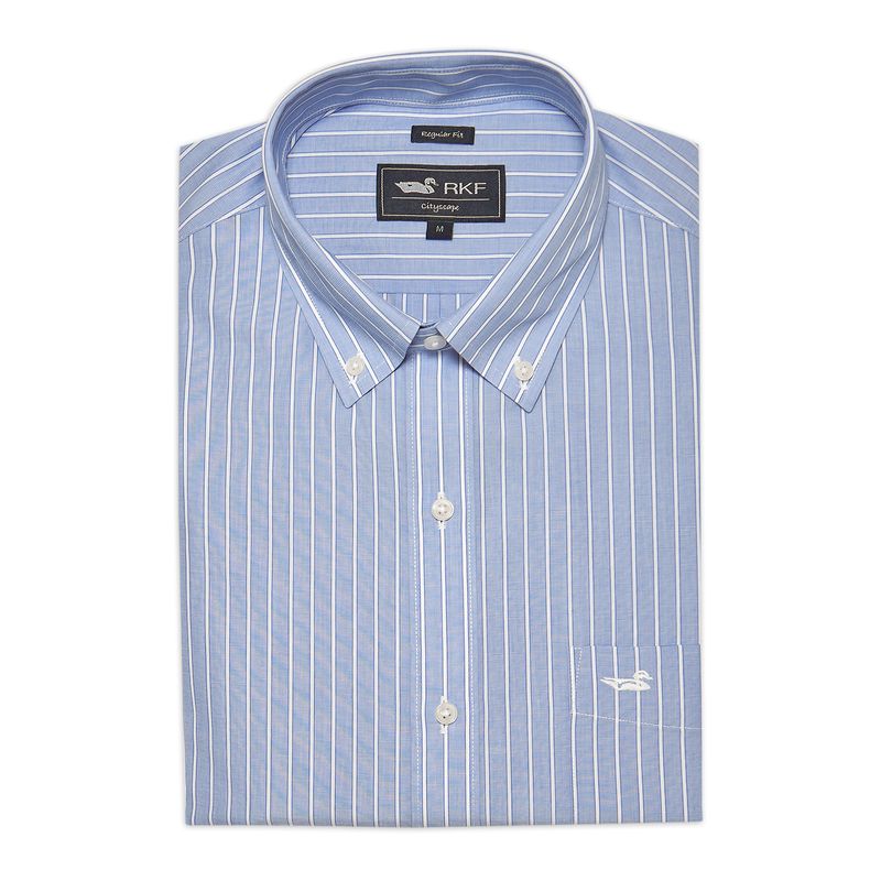 ROCKFORD - Camisa Rockford Hombre Wf Pb Celeste ROCKFORD