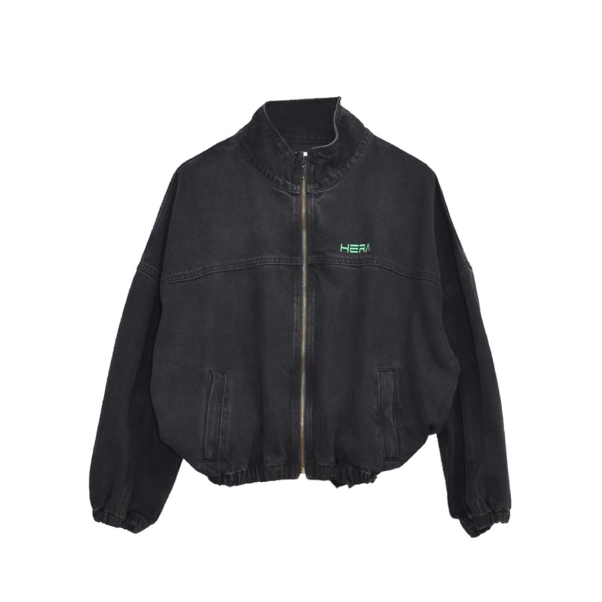 GENERICO - CASACA JEAN HERA UNISEX NEGRO