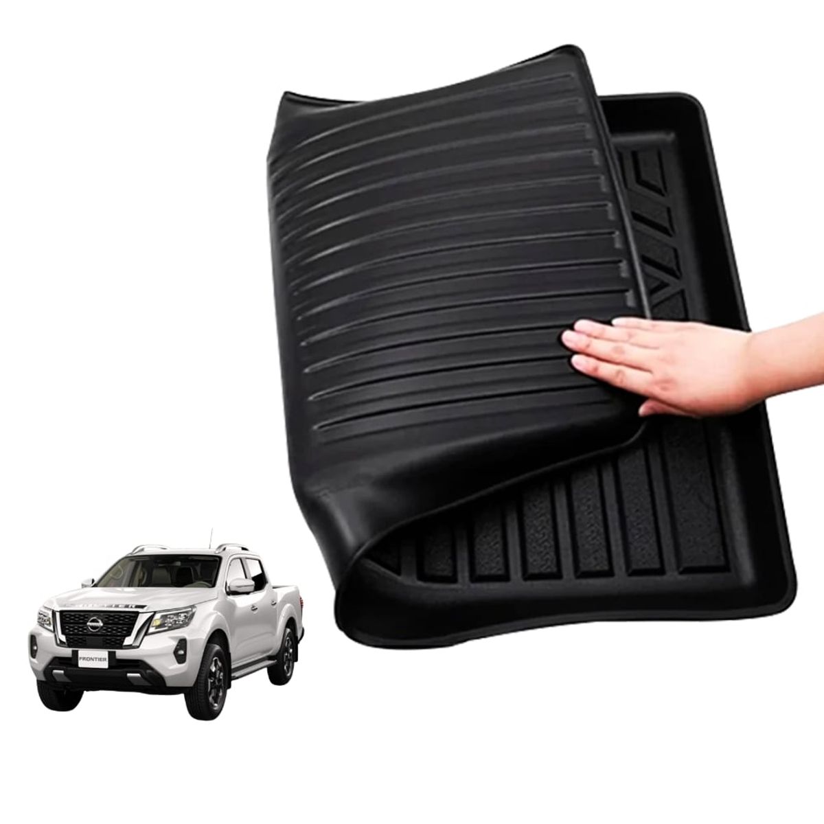 GENERICO - PROTECTOR CUBRE PISO 5D NISSAN FRONTIER NAVARA NP300 2015-2021