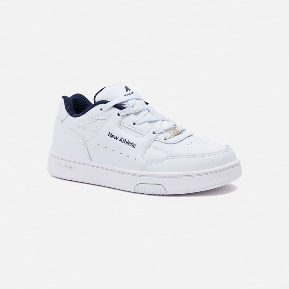 NEW ATHLETIC - Zapatillas New Athletic Skateboarding Cult87 Teens Blanco Con Azul Oscuro Niño