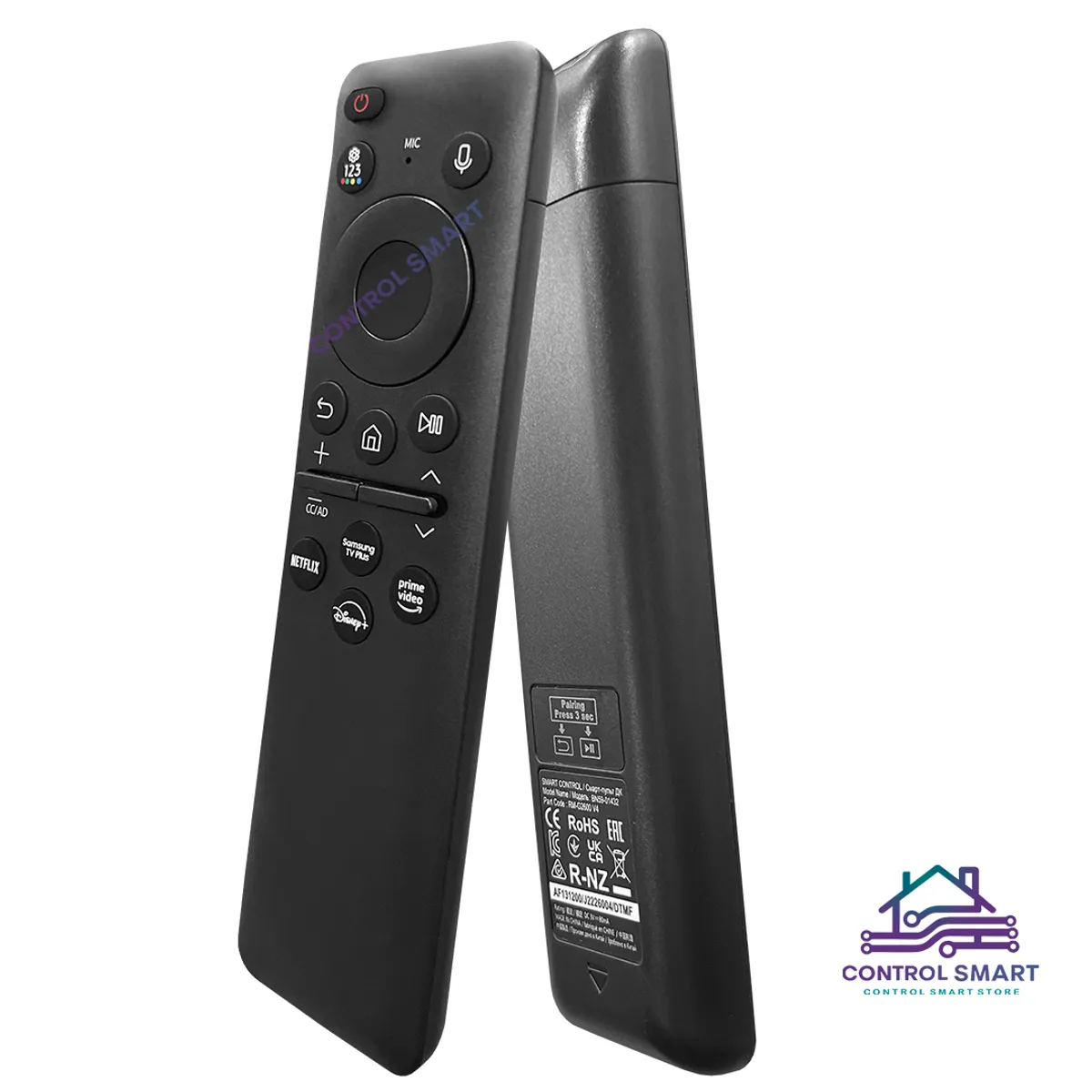 GENERICO - Reemplaza Tu Control Remoto Samsung Con Mando De Voz y Botones Rápidos