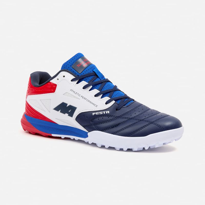 NEW ATHLETIC - Zapatillas New Athletic Football Festa113 Azul Oscuro Con Blanco Hombre