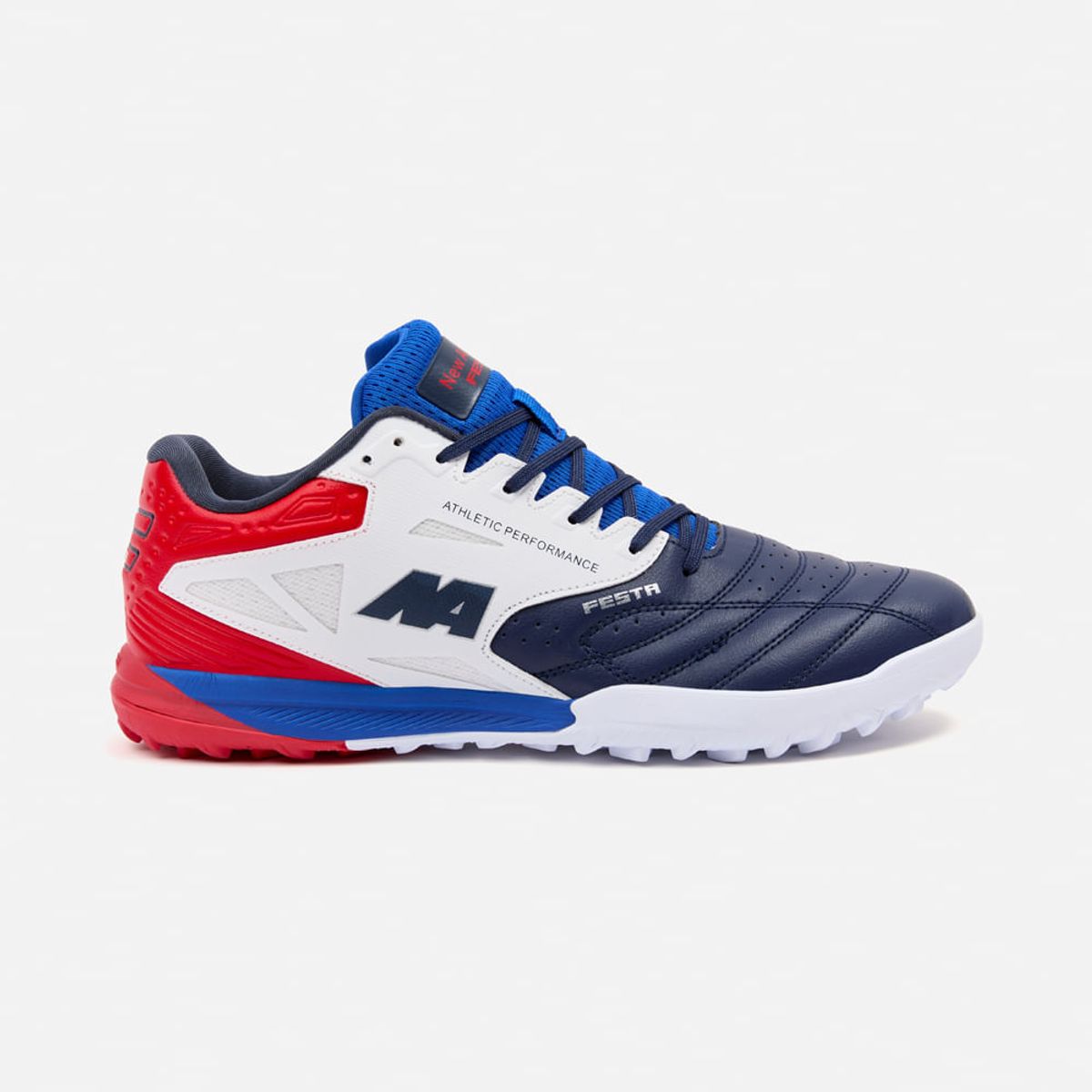 NEW ATHLETIC - Zapatillas New Athletic Football Festa113 Azul Oscuro Con Blanco Juvenil