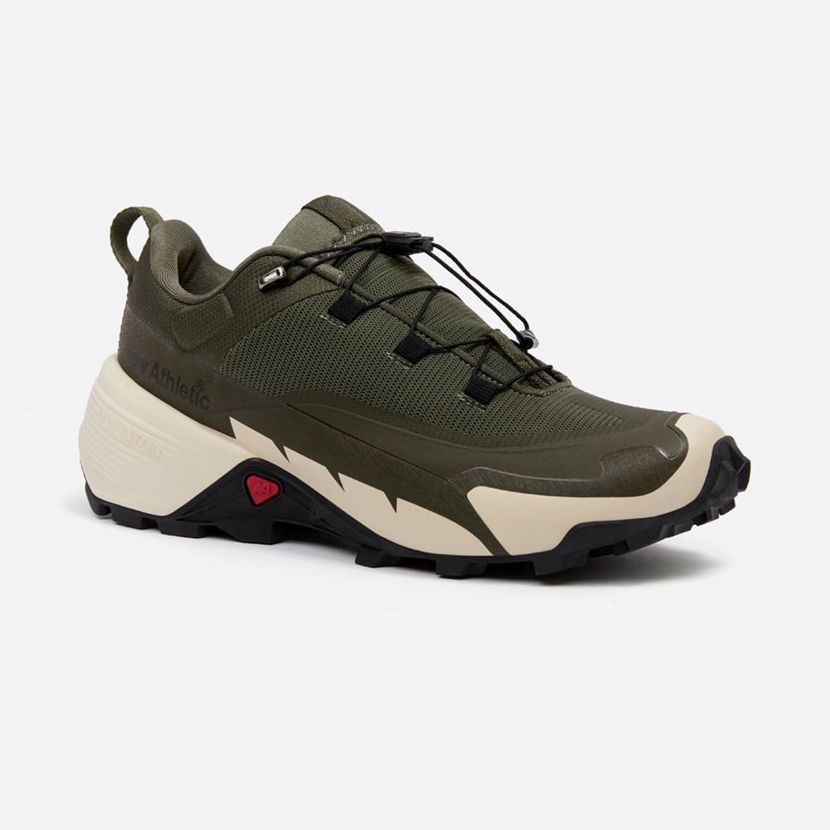 NEW ATHLETIC - Zapatillas New Athletic Outdoor Mountain59 Verde Olivo Con Crema Hombre