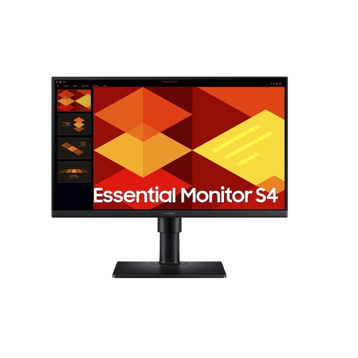 SAMSUNG - Monitor Samsung LS22D400GALXPE Essential S4 22 Pulg FHD IPS HDMI DP