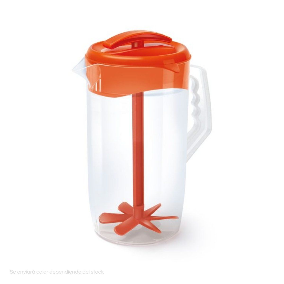 POLINPLAST - Jarra Polin Mixer New 25L Transparente Con Tapa Hermética