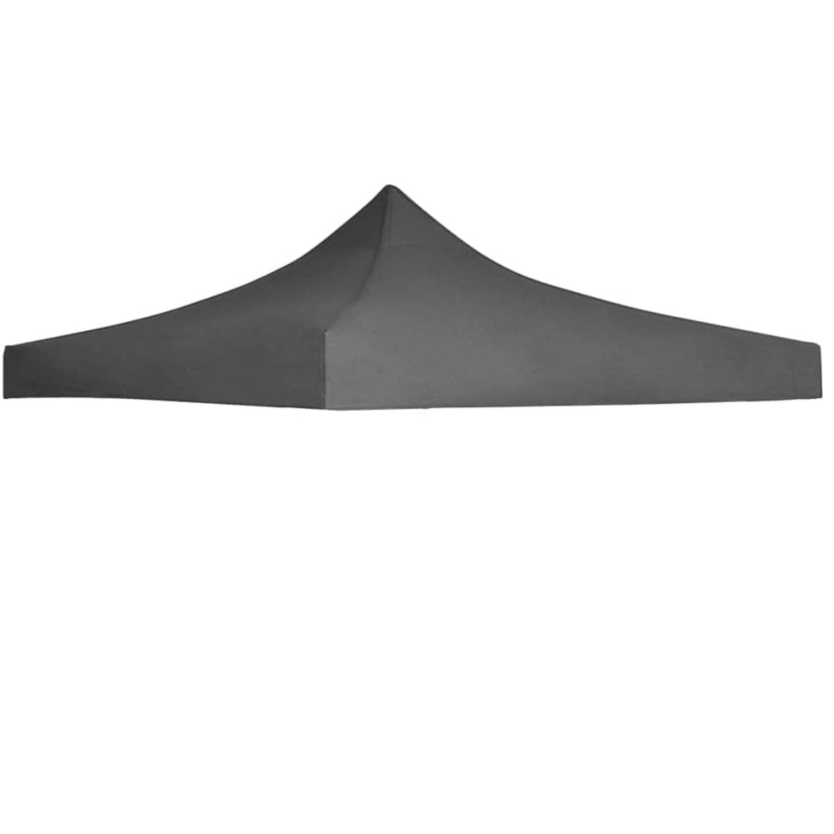 U BUY - Carpa Lona Repuesto De Toldo 3x3 Engomada Impermeable 600dPreto