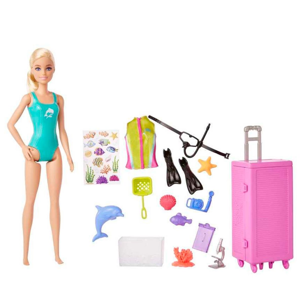 BARBIE - Set Barbie Profesiones Bióloga Marina
