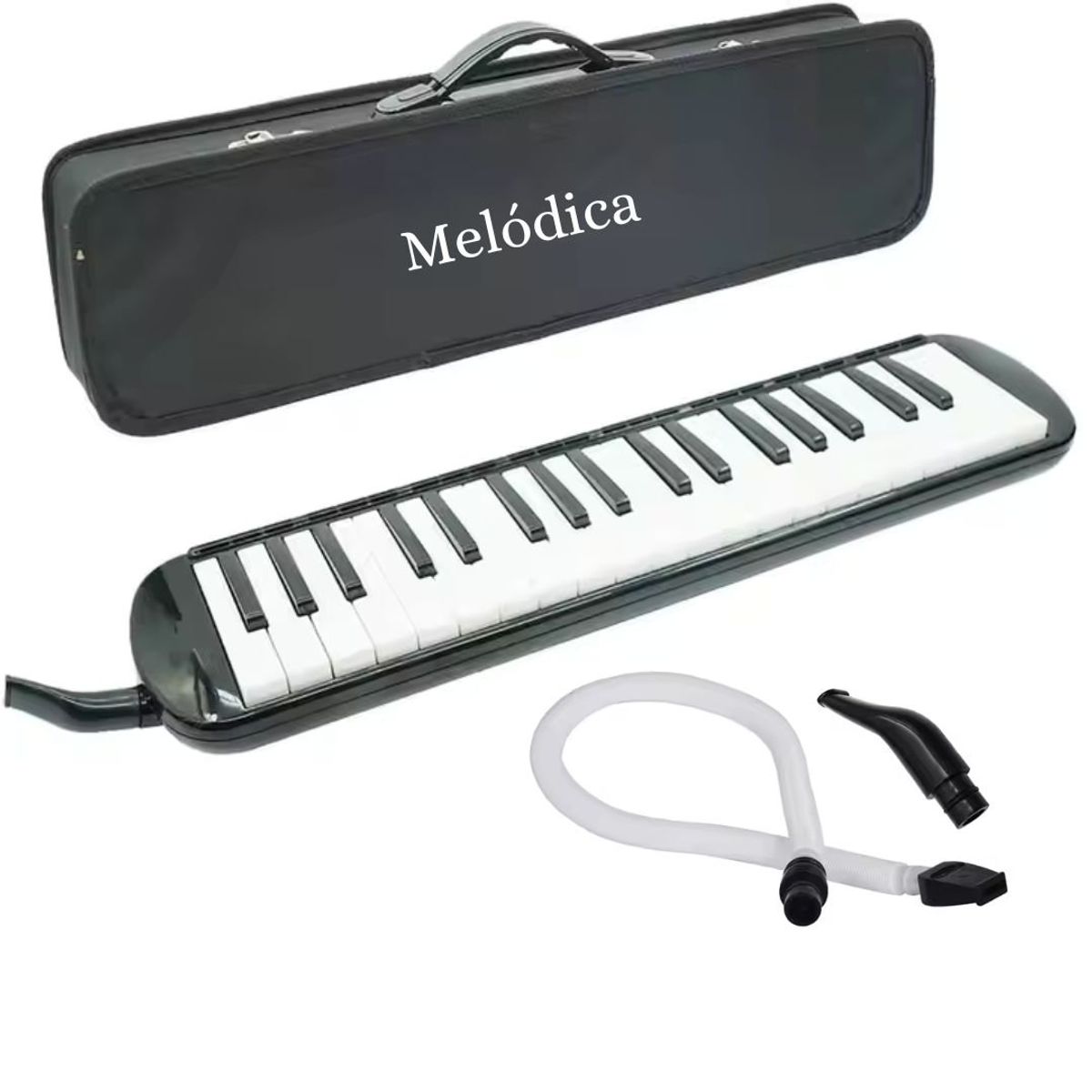 GENERICO - MELÓDICA 3 OCTAVAS CON ESTUCHE RÍGIDO NEGRO