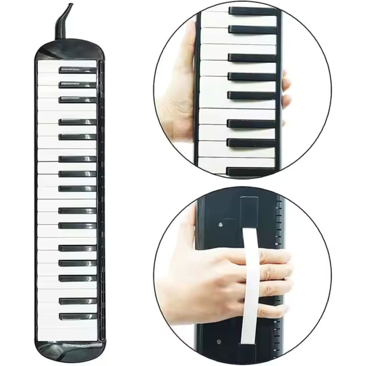 GENERICO - MELÓDICA 3 OCTAVAS CON ESTUCHE RÍGIDO NEGRO