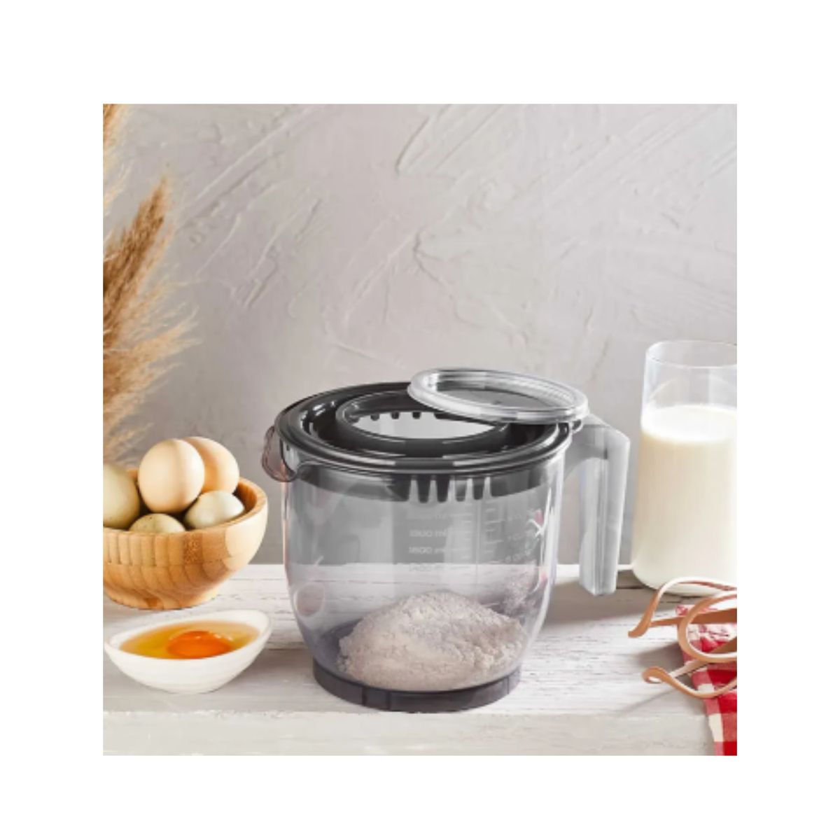 VIP AHMET - Bowl o tazón para mezclar plomo plata trasparente