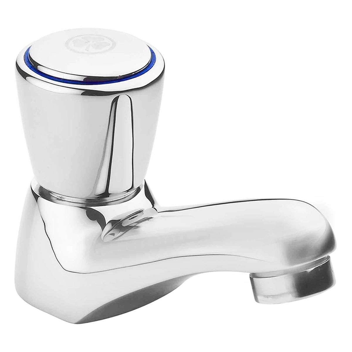 TREBOL - Llave para Lavatorio en  Bronce Cromado