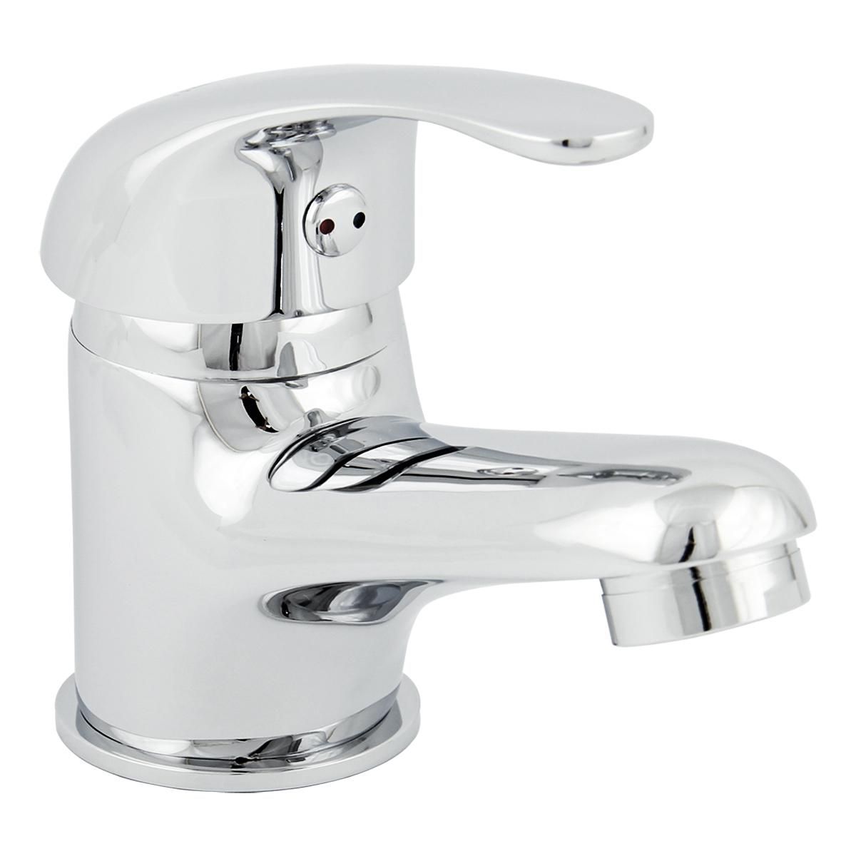 TREBOL - Monomando para Lavatorio en Bronce Cromado