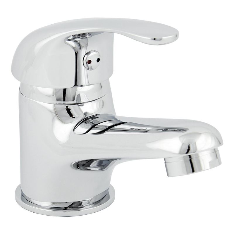 TREBOL - Monomando para Lavatorio en Bronce Cromado