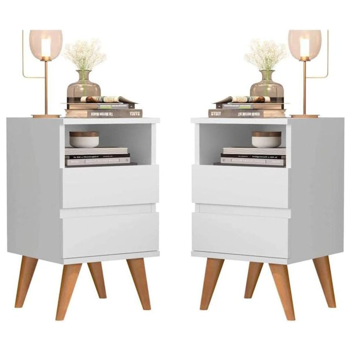 GENERICO - Velador Moderno X2UND Isidora Amore Home