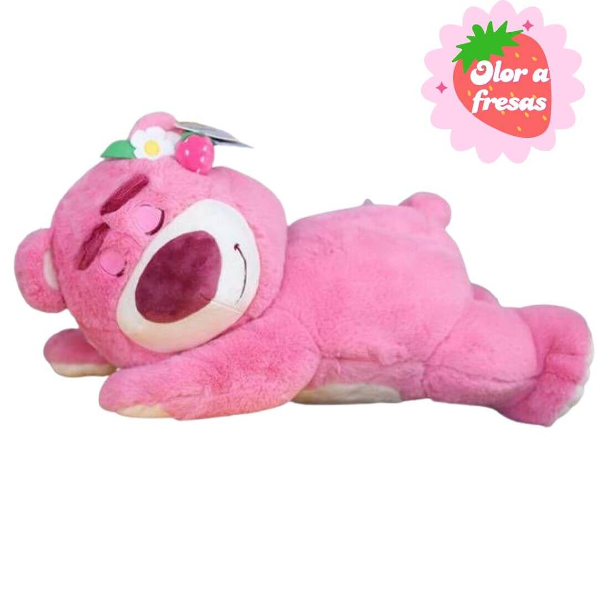 GENERICO - Peluche Lotso Perfumado Olor a Fresas -  Mide 35 cms