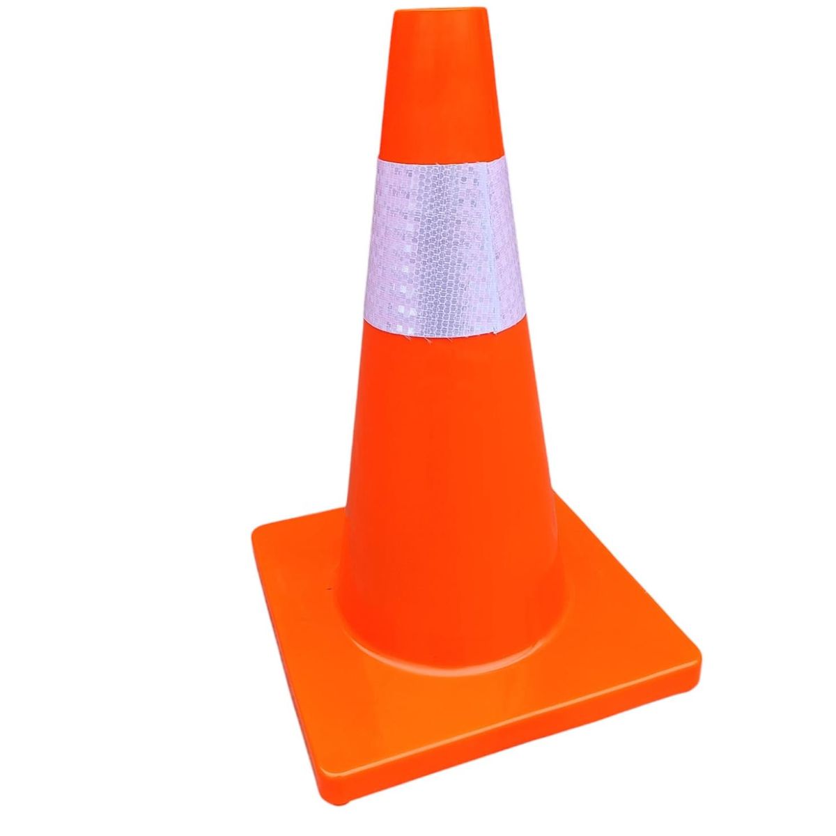 GENERICO - Cono de Seguridad Vial Reflectivo PVC 45cm