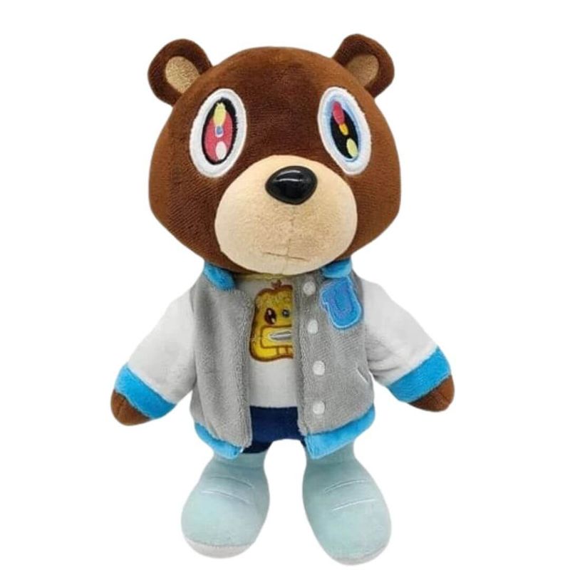GENERICO - Peluche Oso Kanye West Bear - Mide 26 cm alto