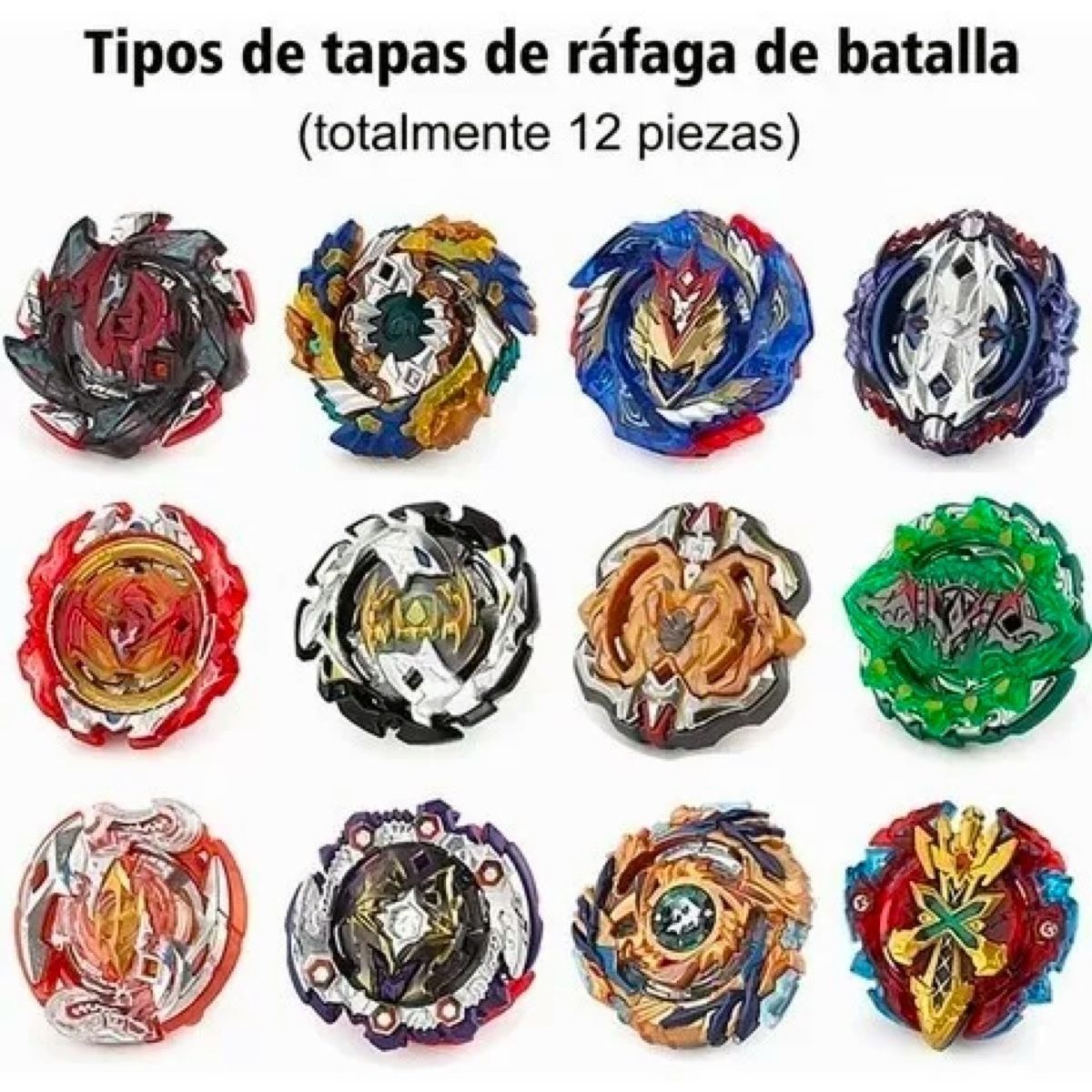 U BUY - 12 Estilos Bayblades Metal Fusion Beyblades Set Storage Box
