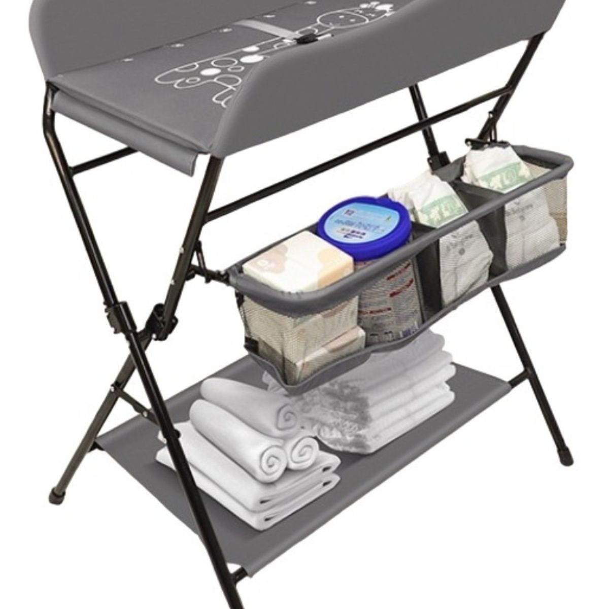 TOYUN TOYUN - Cambiador Mudador De Pañales De Bebé Horizontal Baño Público