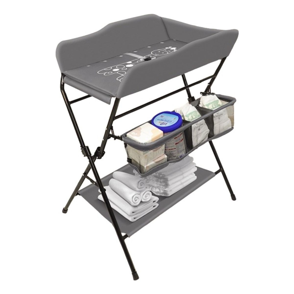 TOYUN TOYUN - Cambiador Mudador De Pañales De Bebé Horizontal Baño Público