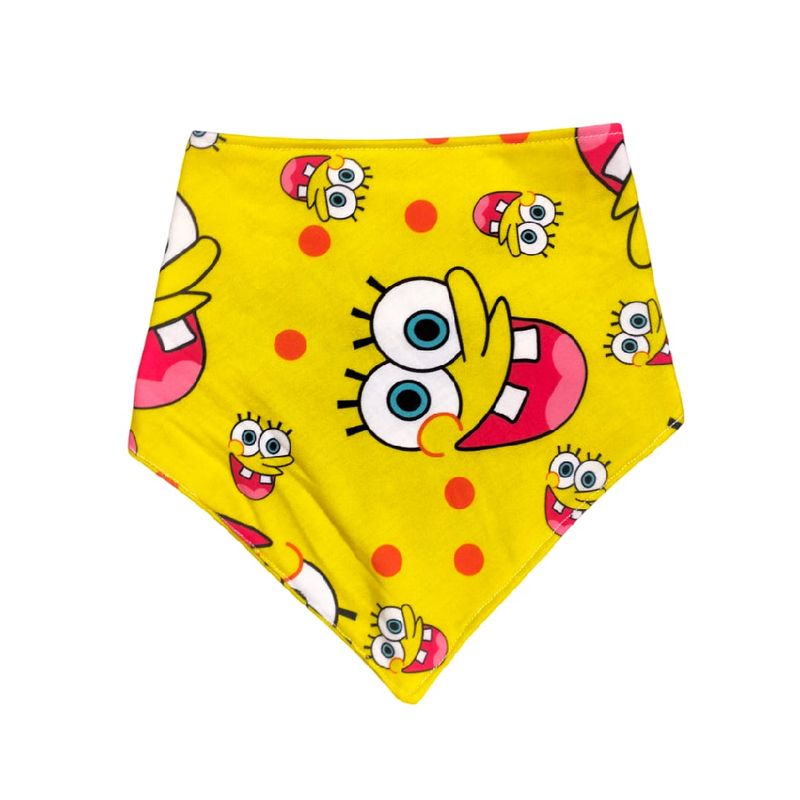 GENERICO - Bandana comic mascotas perro y gato Bob Esponja L