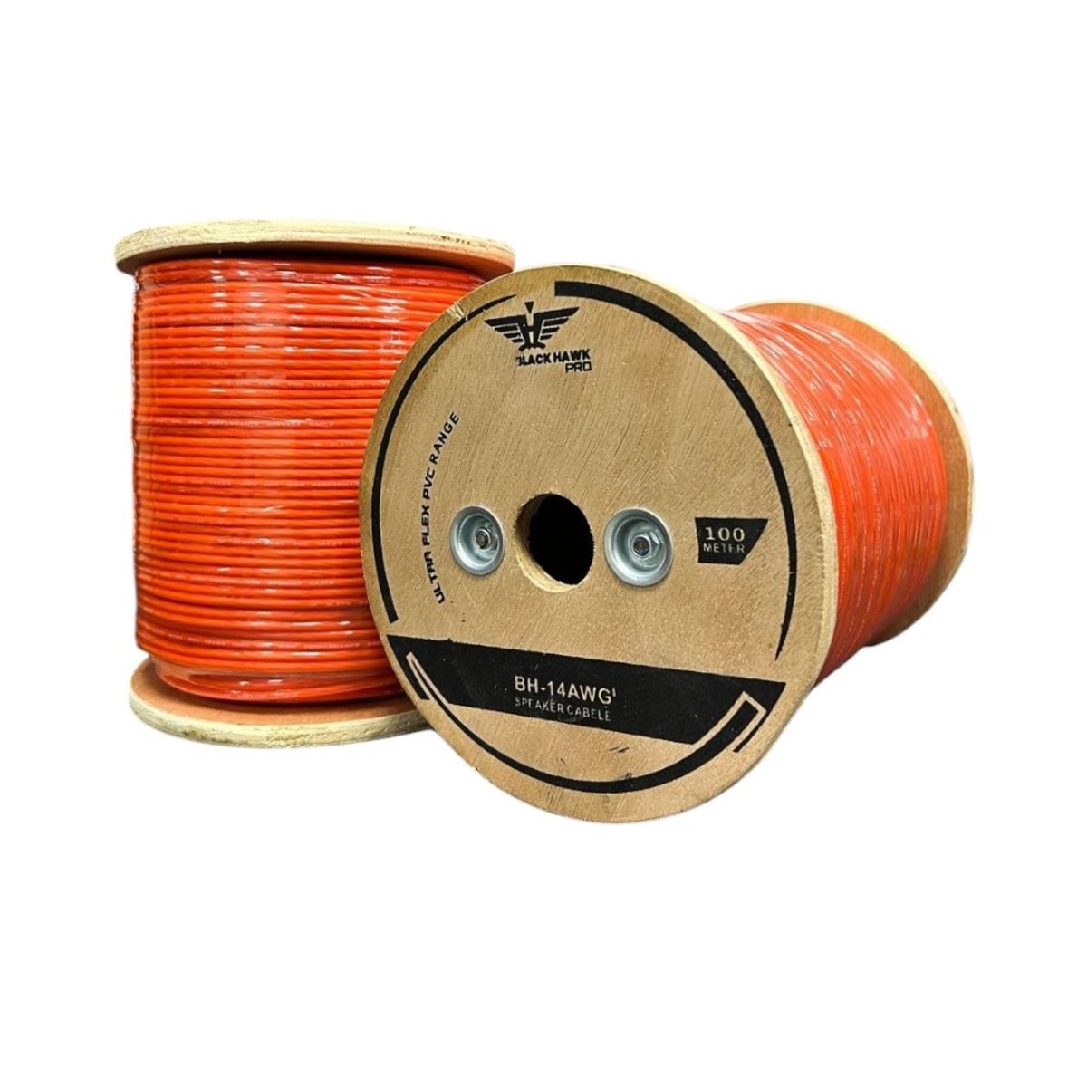 BLACK HAWK - Rollo de cable para parlante/altavoz  #14 de cobre BLACK HAWK