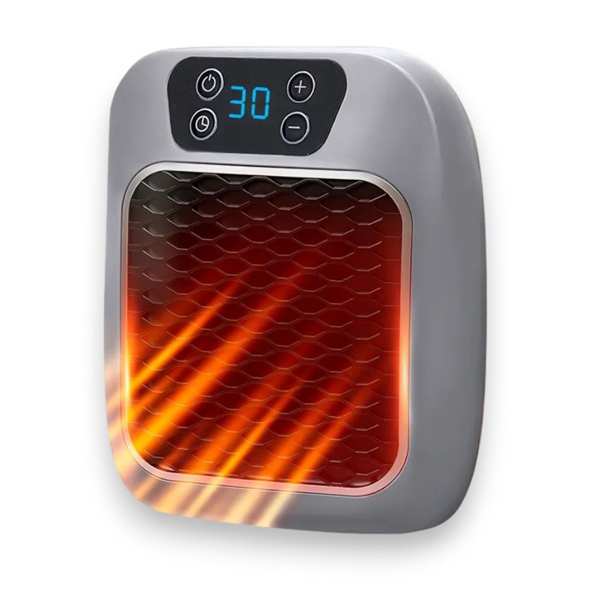 GENERICO - Calefactor 800 Watts Plomo