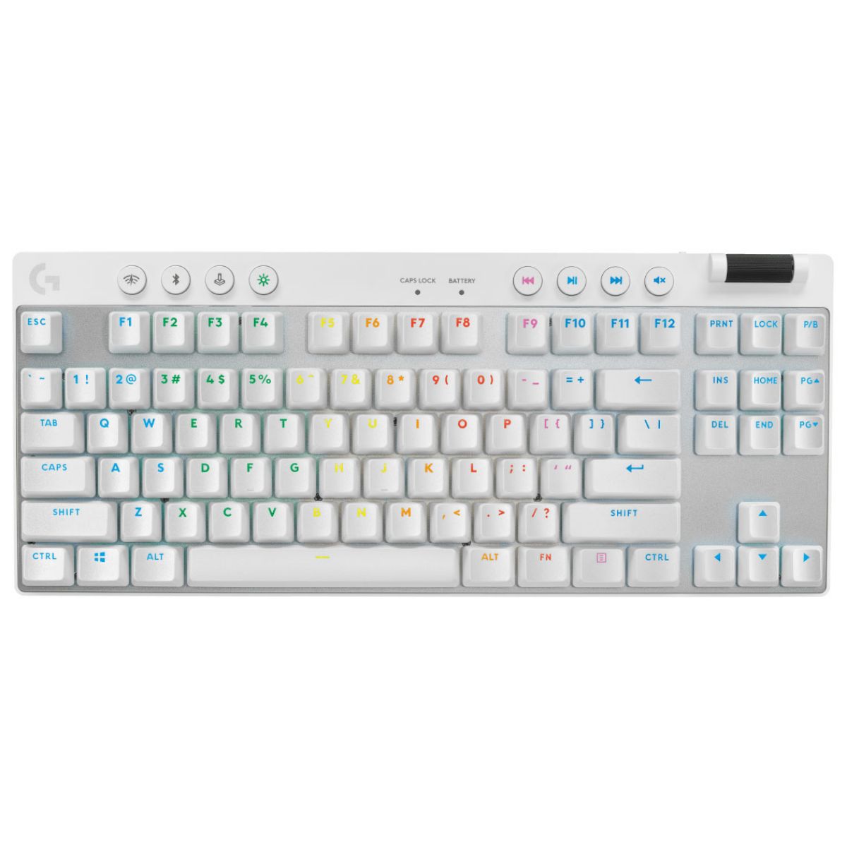 LOGITECH - TECLADO LOGITECH PRO X TKL LIGHTSPEED USB WHITE