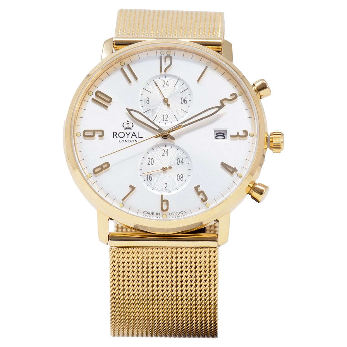 ROYAL LONDON - Royal London - Reloj 41445-12 acero dorado para Hombre
