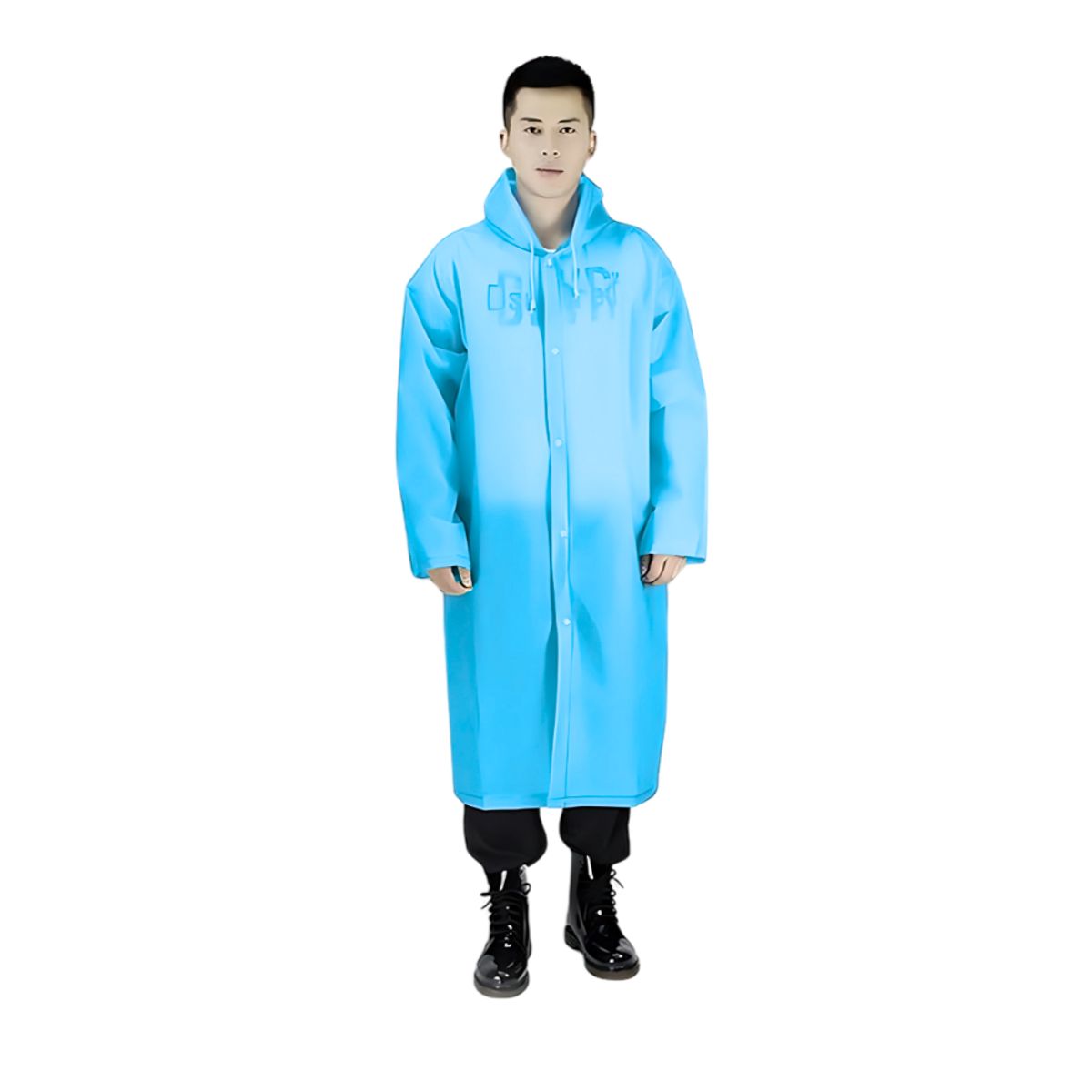 GENERICO - Poncho Para Lluvia Ligero Impermeable  - AZULINO