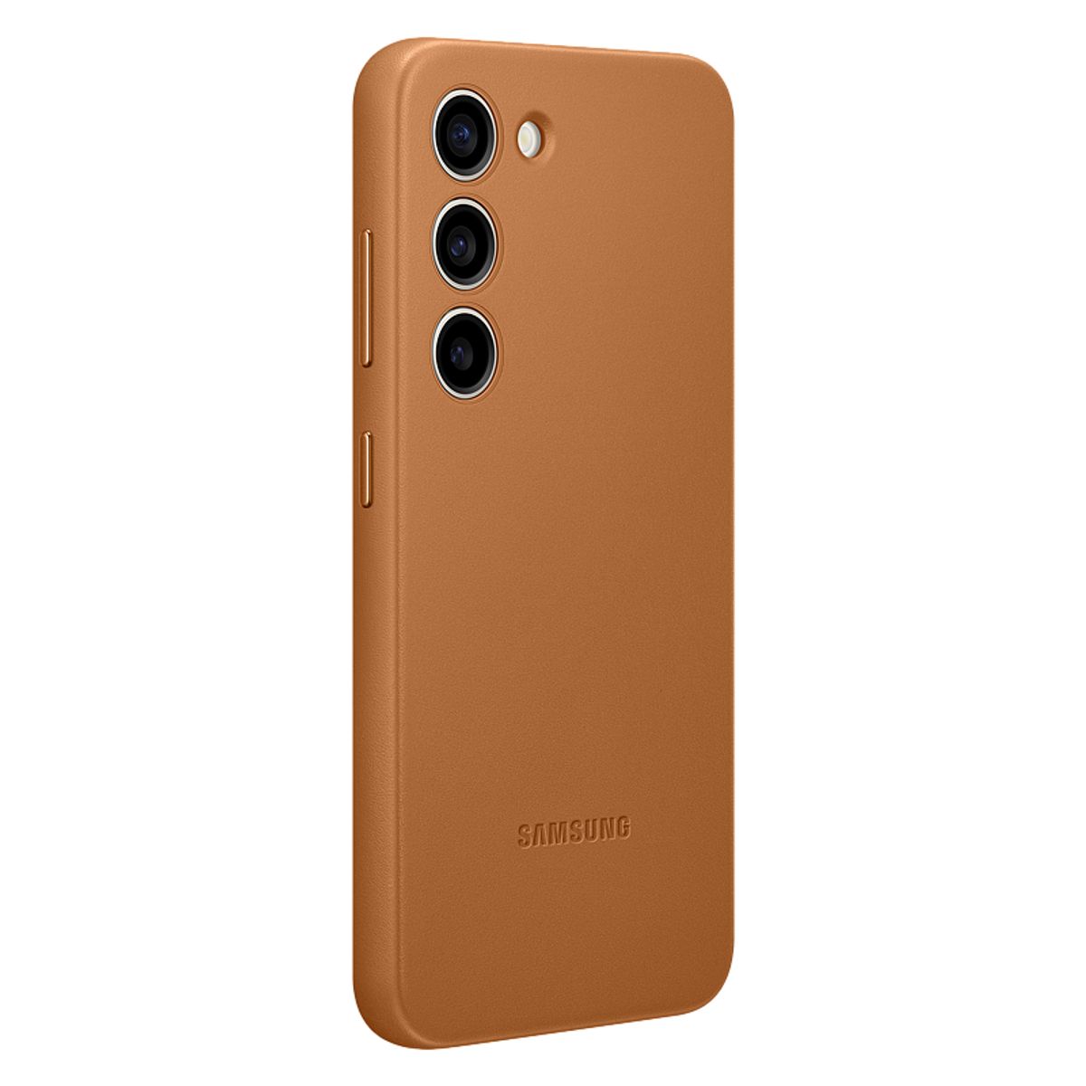 SAMSUNG - Cover Samsung Para Galaxy S23 Leather Case Camel