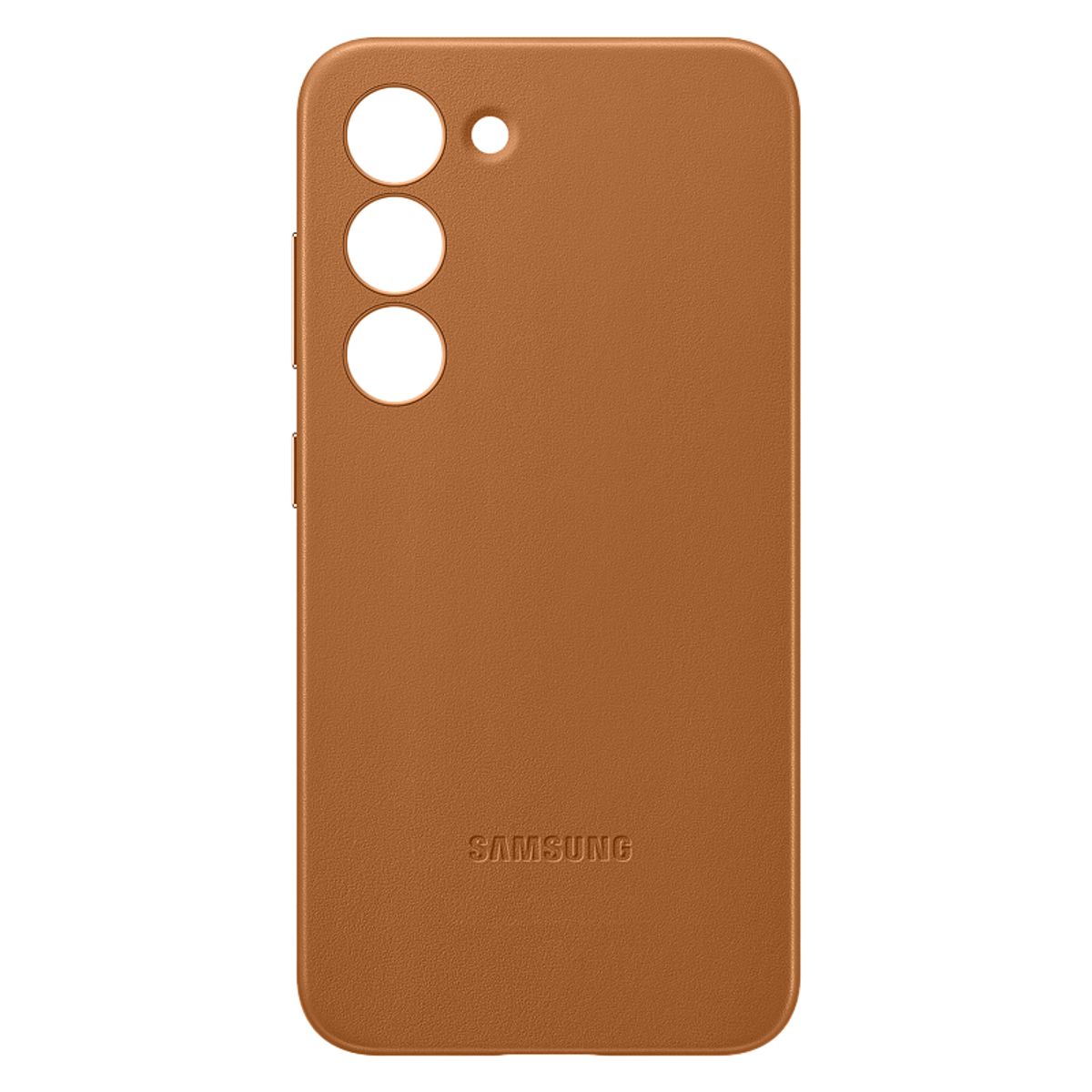 SAMSUNG - Cover Samsung Para Galaxy S23 Leather Case Camel