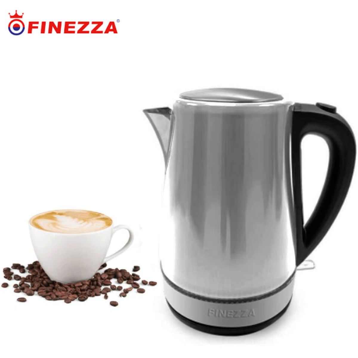 FINEZZA - Hervidor Eléctrico Finezza 2L Ck-656HA Acero